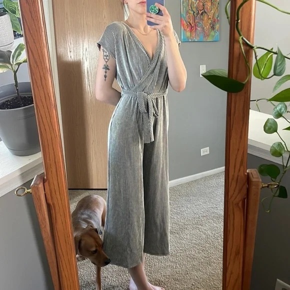 Striped Jumpsuit size small - Picture 1 of 5